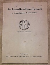 Brochure siget società usato  Saronno