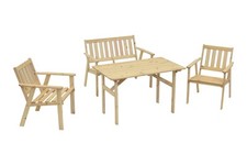 Sitzgruppe gartengarnitur holz gebraucht kaufen  Haiger