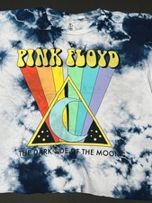 Pink Floyd The Dark Side Of The Moon Tye Dye Half - Camiseta Adulto Tamanho X-Grande, usado comprar usado  Enviando para Brazil