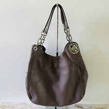 Bolsa tote Michael Kors Fulton couro cinzento ombro grande comprar usado  Enviando para Brazil