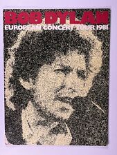 bob dylan programme for sale bob dylan programme for sale PRESTON