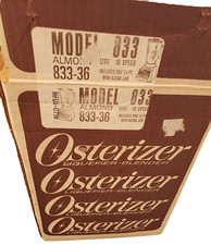 Liquidificador Osterizer vintage caixa 10 velocidades base testada e jarro de vidro *sem tampa*  comprar usado  Enviando para Brazil