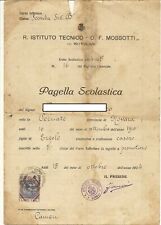 Lotto tre pagelle usato  Novara