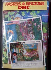 Toile pastels broder d'occasion  Grancey-le-Château-Neuvelle