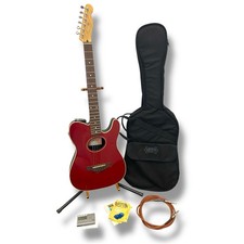 Fender telecoustic red for sale  Youngsville