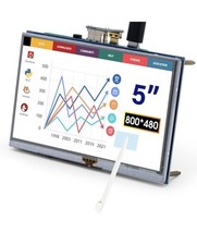 Tela LCD TFT resistente de 5 polegadas ELECROW, 800x480 HD comprar usado  Enviando para Brazil
