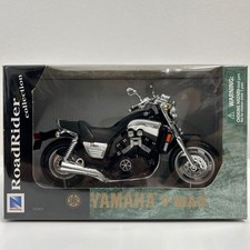 Newray Road Rider 1/12 Yamaha Vmax Preto V-Max Bicicleta Minicarro Modelo Carro comprar usado  Enviando para Brazil
