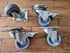 Grey rubber swivel for sale  DUDLEY