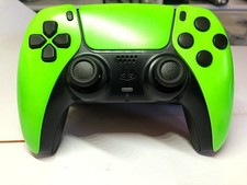 Personalizado PS5 dualsanse verde neon com pacote de batalha gatilhos clicáveis Tmr upgaded, usado comprar usado  Enviando para Brazil