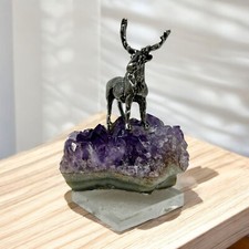 Pewter moose figurine for sale  Modesto