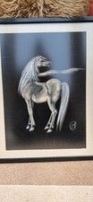 Horse pastel original for sale  RUGBY