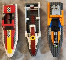 LEGOS: 3 barcos montados muito legais - USADOS - incompletos comprar usado  Enviando para Brazil