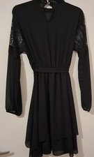 Black dress lace for sale  ROTHERHAM