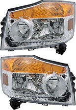 Conjunto de faróis halógenos para Nissan Armada 2008-2010 lado motorista e passageiro comprar usado  Enviando para Brazil