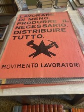 Movimento lavoratori manifesto usato  Cormano