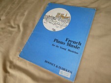 French piano music for sale  ALTRINCHAM