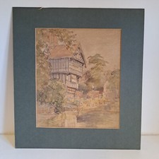 Quadro acquerello heaton usato  Spedire a Italy