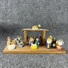 xmas colorful manger scene for sale  Clear Lake