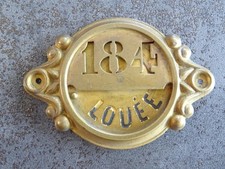 Old enamel plaque d'occasion  Expédié en Belgium
