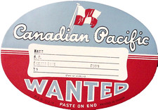 Canadian pacific wanted for sale  Moneta