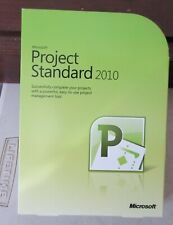 MICROSOFT PROJECT STANDARD 2010 DVD + product keY IN ORIGINAL RETAIL BOX  comprar usado  Enviando para Brazil
