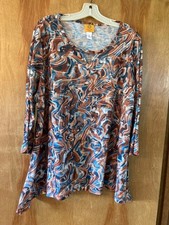 Blusa Feminina Ruby Road - Falll Colors - Manga 3/4 - Tamanho 1X - Nova Sem etiquetas comprar usado  Enviando para Brazil