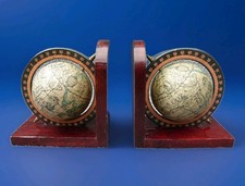 Pair vintage globe for sale  WIGSTON