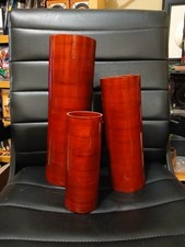 Bamboo cylinder vases for sale  Linden