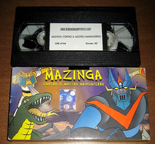Videocassetta vhs mazinga usato  San Giovanni la Punta