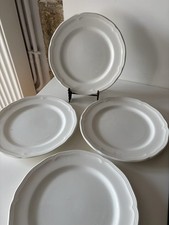 Assiettes blanche bord d'occasion  Saint-Georges-de-Reneins