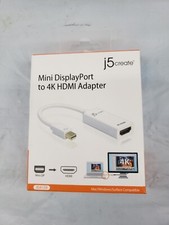 Novo j5create Mini DisplayPort para adaptador HDMI 4K conversor 4K modelo JDA159 comprar usado  Enviando para Brazil