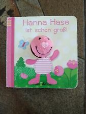 Fingerpuppenbuch hanna hase gebraucht kaufen  Steinheim