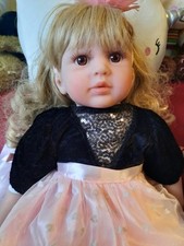 Puppe vinyl blonde gebraucht kaufen  Hamburg