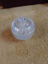 Crystal apple shaped for sale  BRAINTREE