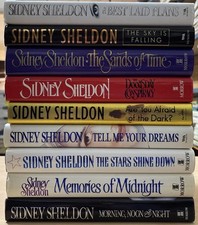 Lot 9 Sidney Sheldon Hardcover Crime Thrillers ALL First Edition Best Laid Plans comprar usado  Enviando para Brazil