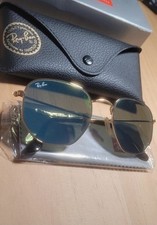 Ray-Ban Sunglasses RB3548N Hexagonal Gold Blue Classic Lenses 54mm - AUTH comprar usado  Enviando para Brazil