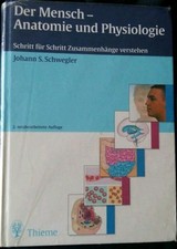 Mensch anatomie physiologie gebraucht kaufen  Dresden