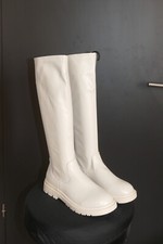 Damen stiefel weiß gebraucht kaufen  Westerheim