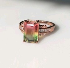 Watermelon tourmaline ring for sale  Lewisburg