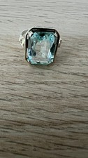 Vintage aquamarin ring gebraucht kaufen  Essen