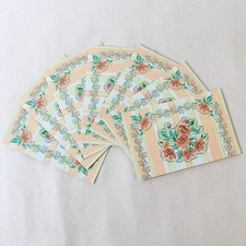 Lote de 7 cartões comemorativos florais em branco Gibson com envelopes 3,75x5,75 comprar usado  Enviando para Brazil