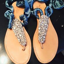 Original lace sandals usato  Italia