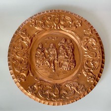 Assiette cuivre d'occasion Assiette cuivre d'occasion  Quelaines-Saint-Gault