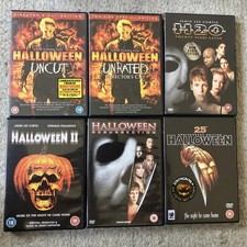 Halloween dvds h20 for sale  GUILDFORD
