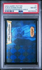 2002 Harry Potter Adventure at Hogwarts - Alvo Dumbledore #1 HOLO PSA 8 comprar usado  Enviando para Brazil