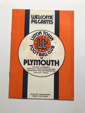 Luton town plymouth for sale  CHISLEHURST