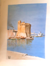 Aldo riso. litografia usato  Latina