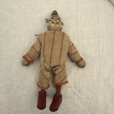 Vintage clown wooden for sale  SUDBURY