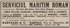 Pubblicita 1920 servizio usato  Biella