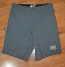 Usado, Shorts técnico masculino Zero Foxtrot 32 náilon cinza ao ar livre caminhada militar novo sem etiquetas comprar usado  Enviando para Brazil